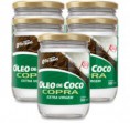 KIT- 5 - Òleo de Coco Extra Virgem da Copra- 500 ML